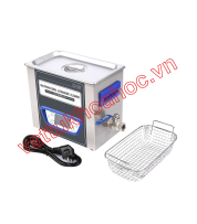 Bể rửa siêu âm, gia nhiệt, màn hình LCD 4,8 lít Jeken TUC-48