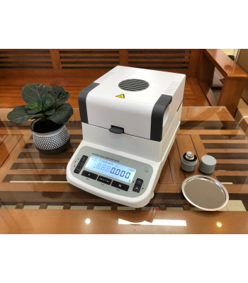 Cân sấy ẩm điện tử 3 số lẻ 120g/0.005g STECH MB-120