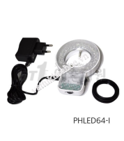 Đèn LED Ring cho kính hiển vi soi nổi PHLED64-i
