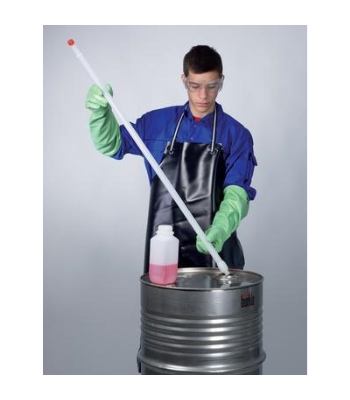 Dụng cụ lấy mẫu lỏng bằng nhựa PP trong, 1 mét Burkle 5330-1100