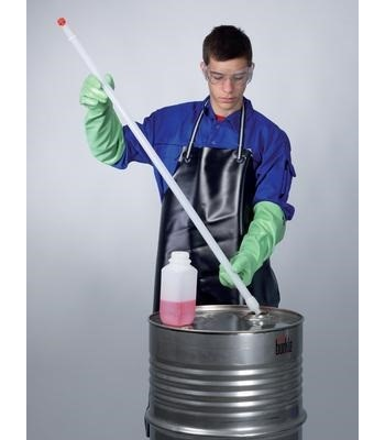 Dụng cụ lấy mẫu lỏng bằng nhựa PTFE/FEP trong, 2 mét Burkle 5330-2200