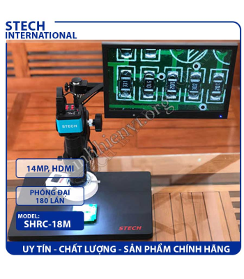 Kính hiển vi điện tử 14MP STECH SHRC-18M