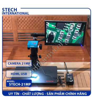 Kính hiển vi điện tử 21MP STECH-21MP