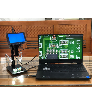 Kính hiển vi điện tử kỹ thuật số có kết nối màn hình HY-1070