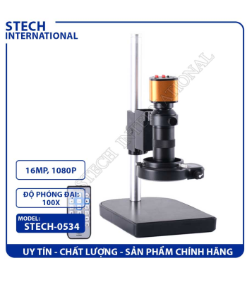 Kính Hiển Vi Điện Tử STECH-0534 | 16MP - Cổng HDMI/USB