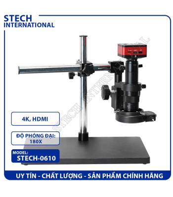 Kính Hiển Vi Điện Tử STECH-0610 | 4K/1080P - Cổng HDMI
