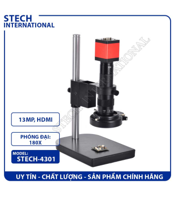 Kính Hiển Vi Điện Tử STECH-4301 | 13MP - Cổng HDMI