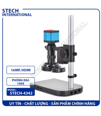 Kính Hiển Vi Điện Tử STECH-4342 |16MP - Cổng HDMI