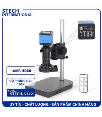 Kính Hiển Vi Điện Tử STECH-5122 | 16MP - Cổng HDMI/USB