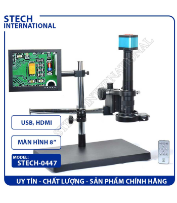 Kính Hiển Vi Kỹ Thuật Số STECH-0447 | 16 MP - Cổng HDMI/ USB