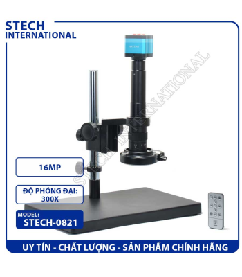 Kính Hiển Vi Kỹ Thuật Số STECH-0821 | 16MP- Cổng HDMI