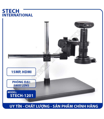 Kính Hiển Vi Kỹ Thuật Số STECH-1201 | 16MP - Cổng HDMI