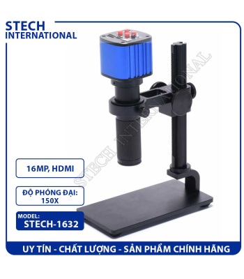 Kính Hiển Vi Kỹ Thuật Số STECH-1632 | 16MP - Cổng HDMI/USB