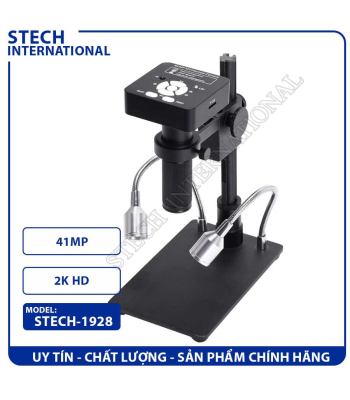 Kính Hiển Vi Kỹ Thuật Số STECH-1928 | 41MP - Cổng HDMI/USB
