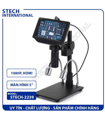Kính Hiển Vi Kỹ Thuật Số STECH-2239 | 16MP - Cổng HDMI/USB