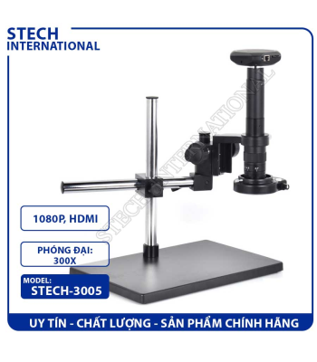 Kính Hiển Vi Kỹ Thuật Số STECH-3005 | 1080P - Cổng HDMI
