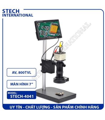 Kính Hiển Vi Kỹ Thuật Số STECH-4041 | AV 800 TVL