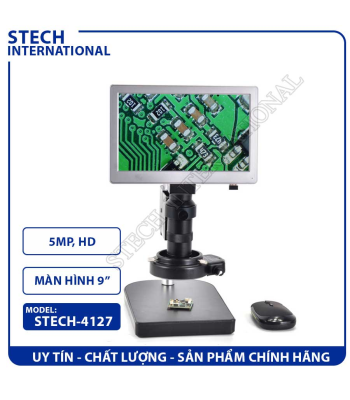 Kính Hiển Vi Kỹ Thuật Số STECH-4127 | 5.0MP - Cổng USB