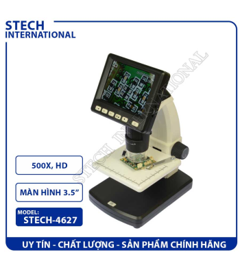 Kính Hiển Vi Kỹ Thuật Số STECH-4627 | 5.0MP - Cổng USB