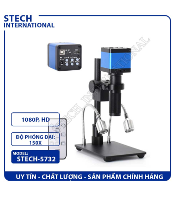 Kính Hiển Vi Kỹ Thuật Số STECH-5732 | 16MP - Cổng HDMI
