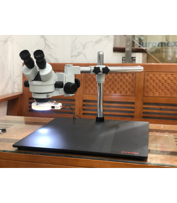 Kính hiển vi soi nổi đế rộng 500x500mm tay kéo dài SZM7045-STL1-B9
