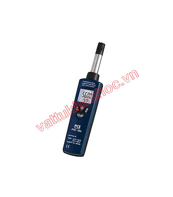 Máy đo môi trường cầm tay (nhiệt độ, độ ẩm) PCE Instrument PCE-555