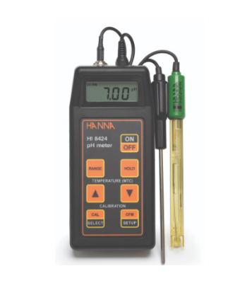 Máy đo pH/ ORP/ Nhiệt độ cầm tay Hanna HI8424