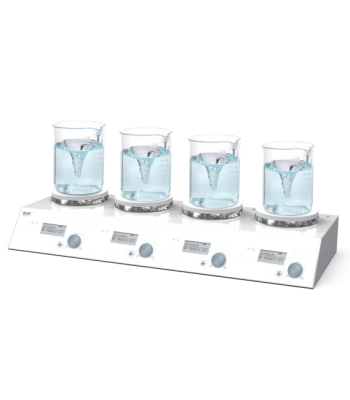 Máy khuấy từ gia nhiệt hiện số 4 vị trí DLAB MS-H280-S4