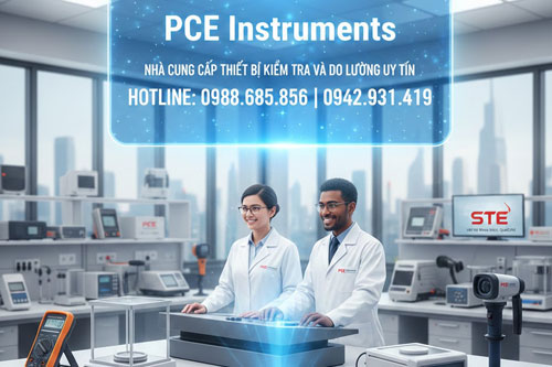 PCE Instruments - nhà cung cấp thiết bị kiểm tra và đo lường uy tín