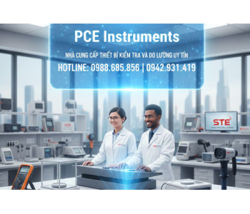 PCE Instruments - nhà cung cấp thiết bị kiểm tra và đo lường uy tín