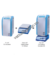 Tủ ấm CO2 Daihan mini 20 lít kèm lắc ICS-20